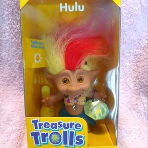 Vintage 90s Treasure Troll Hulu NIB